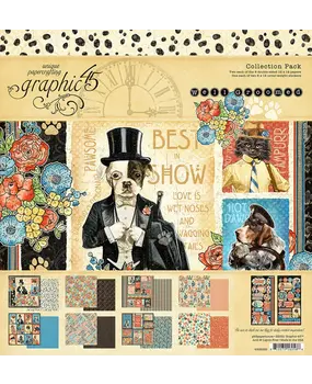 Graphic 45 Well Groomed 12x12 Inch Collection Pack (4502266) Graphic 45 Well Groomed 12x12 Inch Collection Pack (4502266)