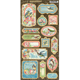 Graphic 45 Bird Watcher Chipboard (4502213)