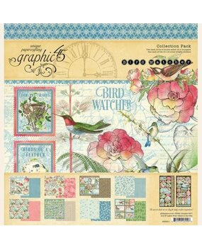 Graphic 45 Bird Watcher 12x12 Inch Collection Pack (4502211) Graphic 45 Bird Watcher 12x12 Inch Collection Pack (4502211)