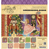 Graphic 45 Nutcracker Sweet 8x8 Inch Deluxe Paper Pad (4500562)