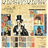 Graphic 45 Well Groomed 8x8 Inch Paper Pad (4502265)