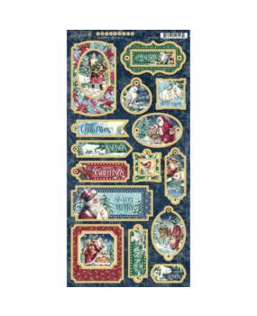 Graphic 45 Let it Snow Chipboard (4502325)