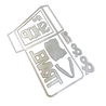 Elizabeth Craft Designs Once in a Lifetime Dies Slanting Library Pocket With Bag (2255) Elizabeth Craft Designs Once in a Lifetime Dies Slanting Library Pocket With Bag (2255)