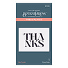 Spellbinders Big Thanks Press Plate (BP-034) (OUTLET) Spellbinders Big Thanks Press Plate (BP-034) (OUTLET)