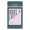 Spellbinders Diagonal Make a Wish Press Plate (BP-037) (OUTLET) Spellbinders Diagonal Make a Wish Press Plate (BP-037) (OUTLET)