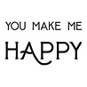 Spellbinders You Make Me Happy Press Plate (BP-042) (OUTLET) Spellbinders You Make Me Happy Press Plate (BP-042) (OUTLET)