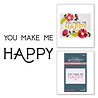 Spellbinders You Make Me Happy Press Plate (BP-042) (OUTLET) Spellbinders You Make Me Happy Press Plate (BP-042) (OUTLET)