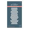 Spellbinders Merry & Bright Sentiment Strips Press Plate & Die Set (BP-049) (OUTLET) Spellbinders Merry & Bright Sentiment Strips Press Plate & Die Set (BP-049) (OUTLET)