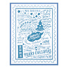 Spellbinders Merry Christmas World Press Plate (BP-070) (OUTLET) Spellbinders Merry Christmas World Press Plate (BP-070) (OUTLET)