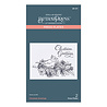 Spellbinders Christmas Greetings Press Plate (BP-071) (OUTLET) Spellbinders Christmas Greetings Press Plate (BP-071) (OUTLET)