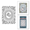Spellbinders Mirrored Arch Nested Sprigs Press Plate (BP-112) (OUTLET) Spellbinders Mirrored Arch Nested Sprigs Press Plate (BP-112) (OUTLET)