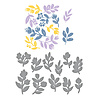 Spellbinders Sprigs Registration Press Plate & Die Set (BPR-009) (OUTLET) Spellbinders Sprigs Registration Press Plate & Die Set (BPR-009) (OUTLET)