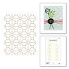 Spellbinders Geometric Flower Background Glimmer Hot Foil Plate (GLP-331) (OUTLET) Spellbinders Geometric Flower Background Glimmer Hot Foil Plate (GLP-331) (OUTLET)