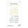 Spellbinders Merry Glimmer Sentiments Glimmer Hot Foil Plate & Die (GLP-346) (OUTLET) Spellbinders Merry Glimmer Sentiments Glimmer Hot Foil Plate & Die (GLP-346) (OUTLET)
