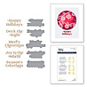Spellbinders Joyful Christmas Sentiments Glimmer Hot Foil Plate & Die Set (GLP-361) (OUTLET) Spellbinders Joyful Christmas Sentiments Glimmer Hot Foil Plate & Die Set (GLP-361) (OUTLET)