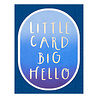 Spellbinders Little Card Big Hello Glimmer Hot Foil Plate (GLP-402) (OUTLET) Spellbinders Little Card Big Hello Glimmer Hot Foil Plate (GLP-402) (OUTLET)