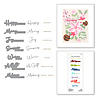 Spellbinders Christmas Die & Glimmer Sentiments Hot Foil Plate & Die Set (GLP-422) (OUTLET) Spellbinders Christmas Die & Glimmer Sentiments Hot Foil Plate & Die Set (GLP-422) (OUTLET)