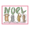 Spellbinders Noel Cling Rubber Stamp (RSC-013) (OUTLET) Spellbinders Noel Cling Rubber Stamp (RSC-013) (OUTLET)