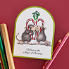 Spellbinders Mistletoe Kiss Cling Rubber Stamp (RSC-017) (OUTLET) Spellbinders Mistletoe Kiss Cling Rubber Stamp (RSC-017) (OUTLET)