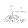 Spellbinders Candy Hearts Cling Rubber Stamp (RSC-022) (OUTLET) Spellbinders Candy Hearts Cling Rubber Stamp (RSC-022) (OUTLET)