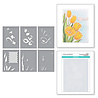 Spellbinders Wonderful Tulips Layered Stencils (STN-045) (OUTLET) Spellbinders Wonderful Tulips Layered Stencils (STN-045) (OUTLET)