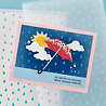 Spellbinders Raindrop Stencil (STN-047) (OUTLET) Spellbinders Raindrop Stencil (STN-047) (OUTLET)