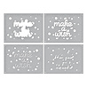 Spellbinders Layered Make a Wish Confetti Stencils (STN-053) (OUTLET) Spellbinders Layered Make a Wish Confetti Stencils (STN-053) (OUTLET)