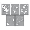 Spellbinders Christmas Florals Stencil (STN-066) (OUTLET) Spellbinders Christmas Florals Stencil (STN-066) (OUTLET)