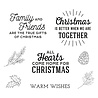 Spellbinders Home for Christmas Sentiments Clear Stamp (STP-057) (OUTLET) Spellbinders Home for Christmas Sentiments Clear Stamp (STP-057) (OUTLET)