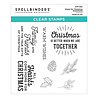 Spellbinders Home for Christmas Sentiments Clear Stamp (STP-057) (OUTLET) Spellbinders Home for Christmas Sentiments Clear Stamp (STP-057) (OUTLET)