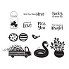 Spellbinders Many Greetings Clear Stamp (STP-076) (OUTLET) Spellbinders Many Greetings Clear Stamp (STP-076) (OUTLET)