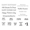 Spellbinders We All Dance Sentiments Clear Stamp (STP-082) (OUTLET) Spellbinders We All Dance Sentiments Clear Stamp (STP-082) (OUTLET)