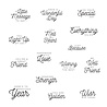 Spellbinders Sealed Sentiments Clear Stamp (STP-122) (OUTLET) Spellbinders Sealed Sentiments Clear Stamp (STP-122) (OUTLET)