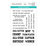 Spellbinders All-Star Sentiments Clear Stamp (STP-209) (OUTLET) Spellbinders All-Star Sentiments Clear Stamp (STP-209) (OUTLET)