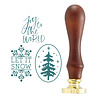 Spellbinders Holiday Wax Seal Stamp (3pcs) (WS-101) (OUTLET) Spellbinders Holiday Wax Seal Stamp (3pcs) (WS-101) (OUTLET)