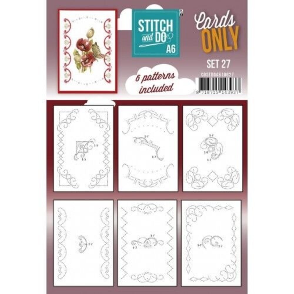 Find It Trading Stitch and Do Cards Only A6 Set 27 (COSTDOA610027) Find It Trading Stitch and Do Cards Only A6 Set 27 (COSTDOA610027)