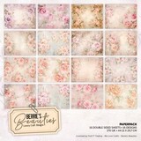 Berrie's Beauties Shabby Roses A4 Paper Pack (BBPPA410014)