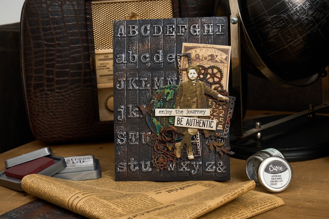 Sizzix 3D Texture Fades A5 Large Typewriter (666885) Sizzix 3D Texture Fades A5 Large Typewriter (666885)