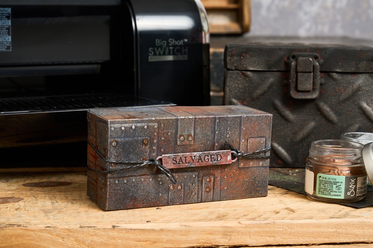 Sizzix 3D Texture Fades A5 Large Foundry (666887) Sizzix 3D Texture Fades A5 Large Foundry (666887)