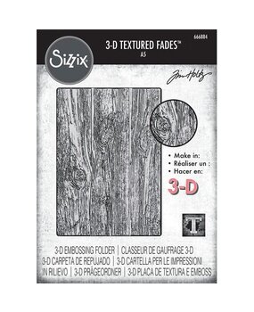 Sizzix 3D Texture Fades A5 Large Lumber (666884) Sizzix 3D Texture Fades A5 Large Lumber (666884)