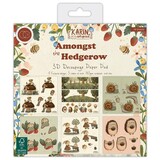 Craft Consortium Amongst the Hedgerow 8x8 Inch 3D Decoupage Paper Pad (CCPPAD048D)