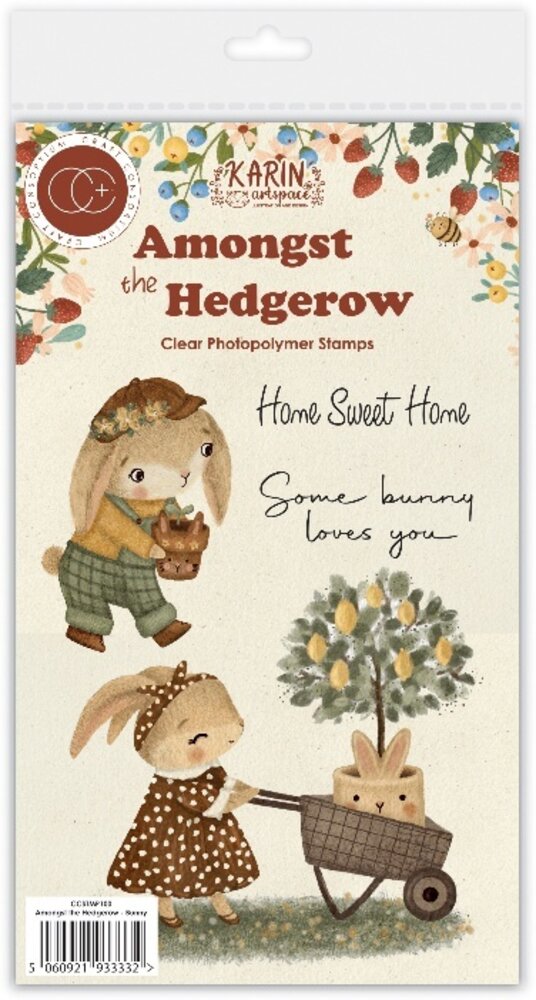 Craft Consortium Amongst the Hedgerow A6 Clear Stamp Bunny (CCSTMP100)
