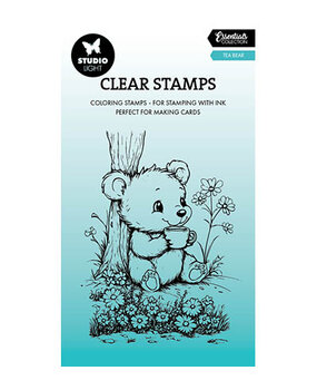 Studio Light Essentials Clear Stamps Tea Bear (SL-ES-STAMP848) Studio Light Essentials Clear Stamps Tea Bear (SL-ES-STAMP848)