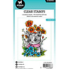 Studio Light Essentials Clear Stamps Floral Cat (SL-ES-STAMP850) Studio Light Essentials Clear Stamps Floral Cat (SL-ES-STAMP850)
