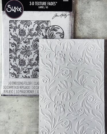 Sizzix 3D Texture Fades A5 Large Botanical (666888) Sizzix 3D Texture Fades A5 Large Botanical (666888)