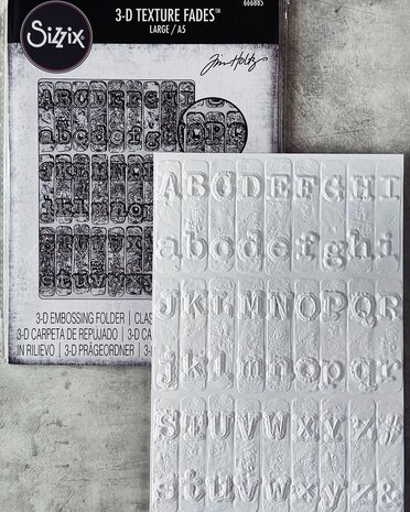 Sizzix 3D Texture Fades A5 Large Typewriter (666885) Sizzix 3D Texture Fades A5 Large Typewriter (666885)