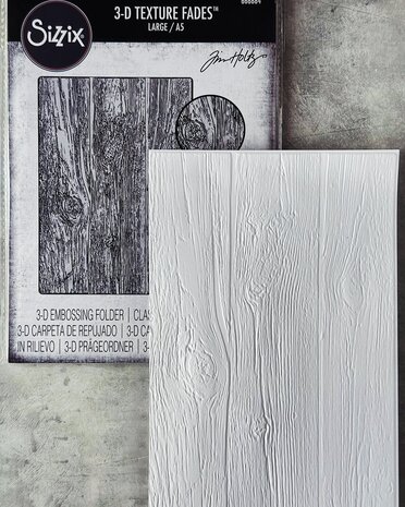 Sizzix 3D Texture Fades A5 Large Lumber (666884) Sizzix 3D Texture Fades A5 Large Lumber (666884)