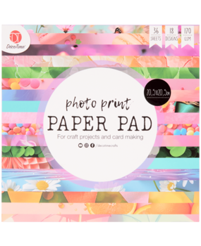 DécoTime 8x8 Inch Photo Print Paper Pad (3211947) DécoTime 8x8 Inch Photo Print Paper Pad (3211947)