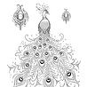 Katkin Krafts Picturesque Peacock A5 Clear Stamp Set (KK0034) (OUTLET) Katkin Krafts Picturesque Peacock A5 Clear Stamp Set (KK0034) (OUTLET)