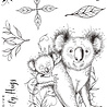 Pink Ink Designs Koala-ty Hugs A5 Clear Stamp (PI166) (OUTLET) Pink Ink Designs Koala-ty Hugs A5 Clear Stamp (PI166) (OUTLET)